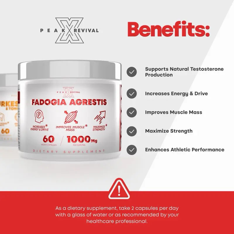 Muscle Stack – Testosterone Booster for Men - 2000Mg Turkesterone, Tongkat Ali & Fadogia Agrestis – Strength, Stamina, Energy, Muscle Growth & Recovery Support – Men'S T Booster Pills, Lab Tested, 120 Capsules
